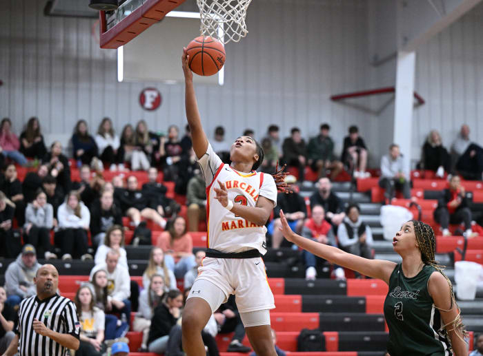 Ohio girls high school basketball: Purcell Marian vs Laurel